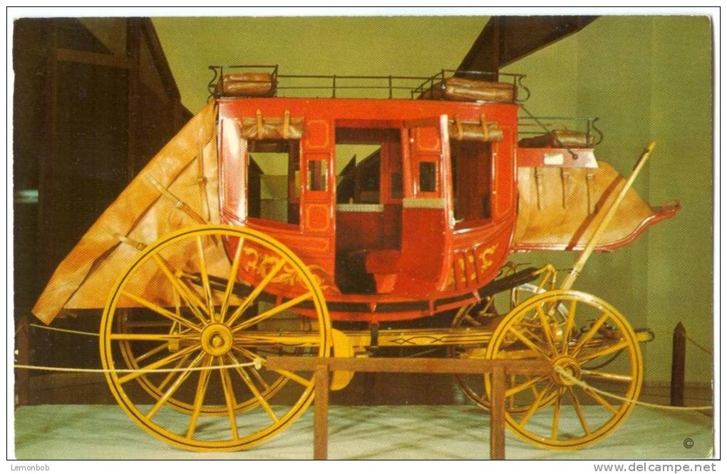 USA, National Cowboy Hall Of Fame, Western Heritage Center, The Guadalupe Pass Coach, Unused Postcard [P8444] - Oklahoma City