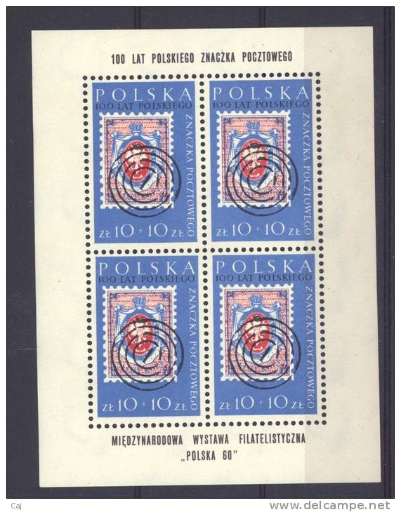 Pologne  -  Blocs  -  1960  :  Yv  24  ** - Blocks & Sheetlets & Panes