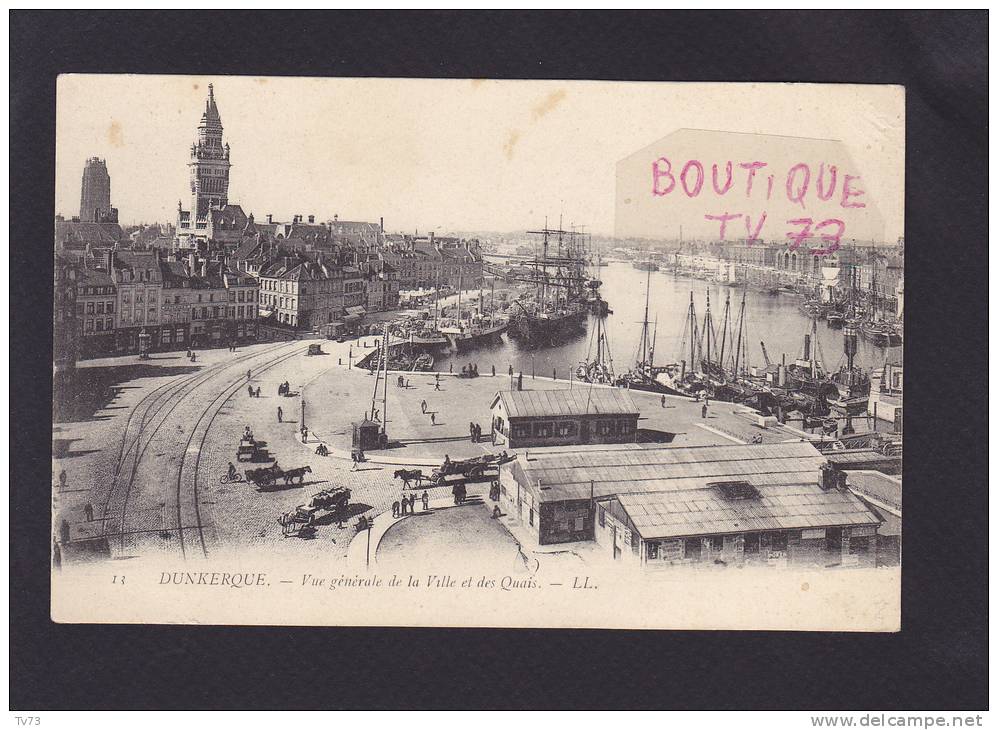 #i1439 - DUNKERQUE - Vue Générale De La Ville Et Des Quais - (59 - Nord) - Dunkerque