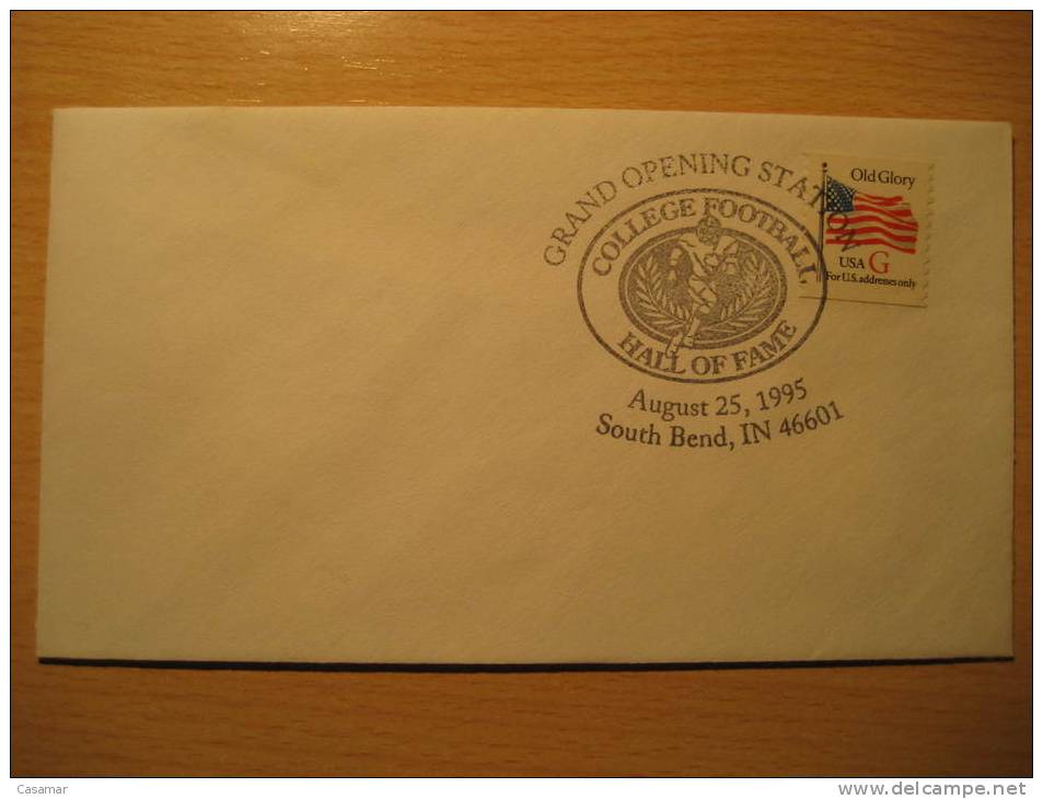 USA South Bend 1995 Cancel Cover American Football Cup Soccer Futbol Americano Super Bowl - Coppa America