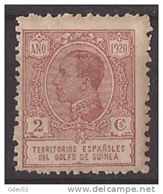 GUI142-LA391.Guinee. GUINEA  ESPAÑOLA .Alfonso Xlll.1907 (Ed 142**) Sin Charnela.MAGNIFICO - Ifni