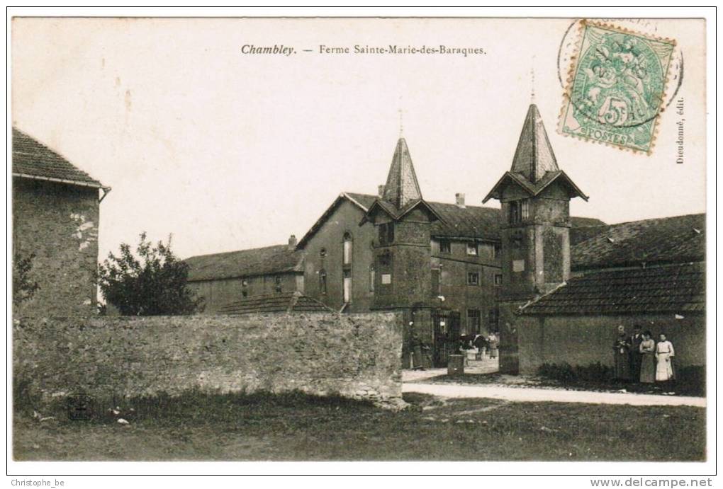 CPA Chambley, Ferme Sainte Marie Des Baraques (pk3717) - Chambley Bussieres