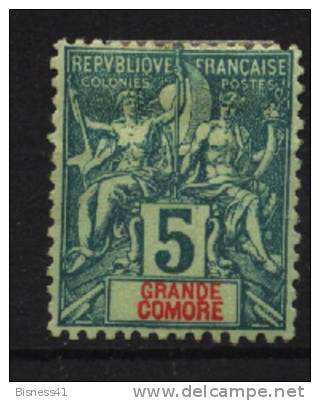 Grande Comore N° 4 Neuf (*) Cote Y&T 5,00  €uro  Au Quart De Cote - Otros & Sin Clasificación