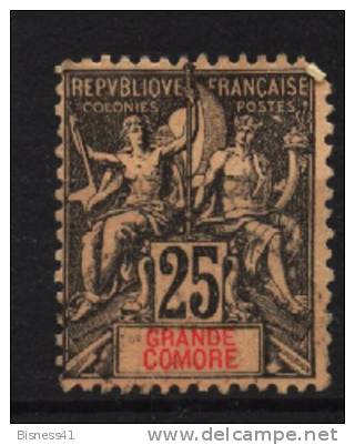 Grande Comore N° 8 Neuf (*) Cote Y&T 20,00  €uro  Au Quart De Cote - Other & Unclassified