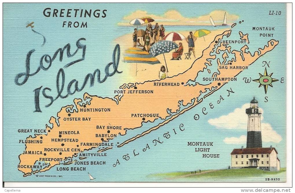 GREETINGS FROM LONG ISLAND - Islande