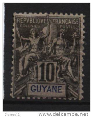 Guyane N° 34 Neuf * Cote Y&T 15,00  €uro  Au Quart De Cote - Other & Unclassified