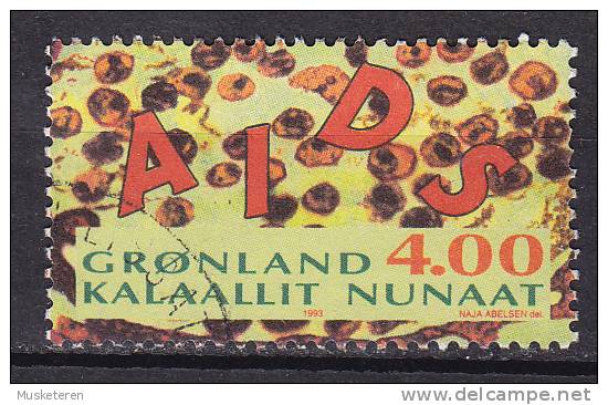 Greenland 1993 Mi. 238   4.00 Kr Kampf Gegen Fight Against AIDS - Used Stamps