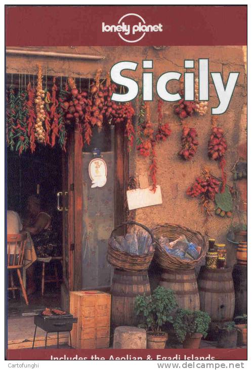 M SICILY  LONELY PLANET PRIMA EDIZIONE = PALERMO CATANIA MESSINA AGRIGENTO TRAPANI SIRACUSA RAGUSA ENNA CALTANISSETTA - Europe