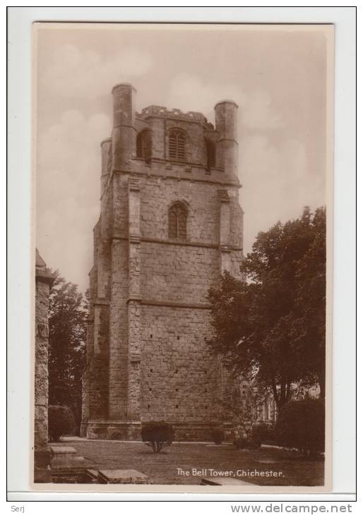 The Bell Tower  Chichester  Sussex   England Old PC - Chichester