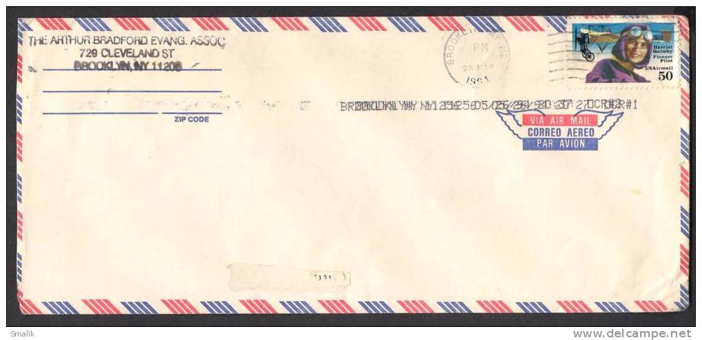 Aviation Pioneer, Postal History Cover From USA United States 26-5-1991 - Airships