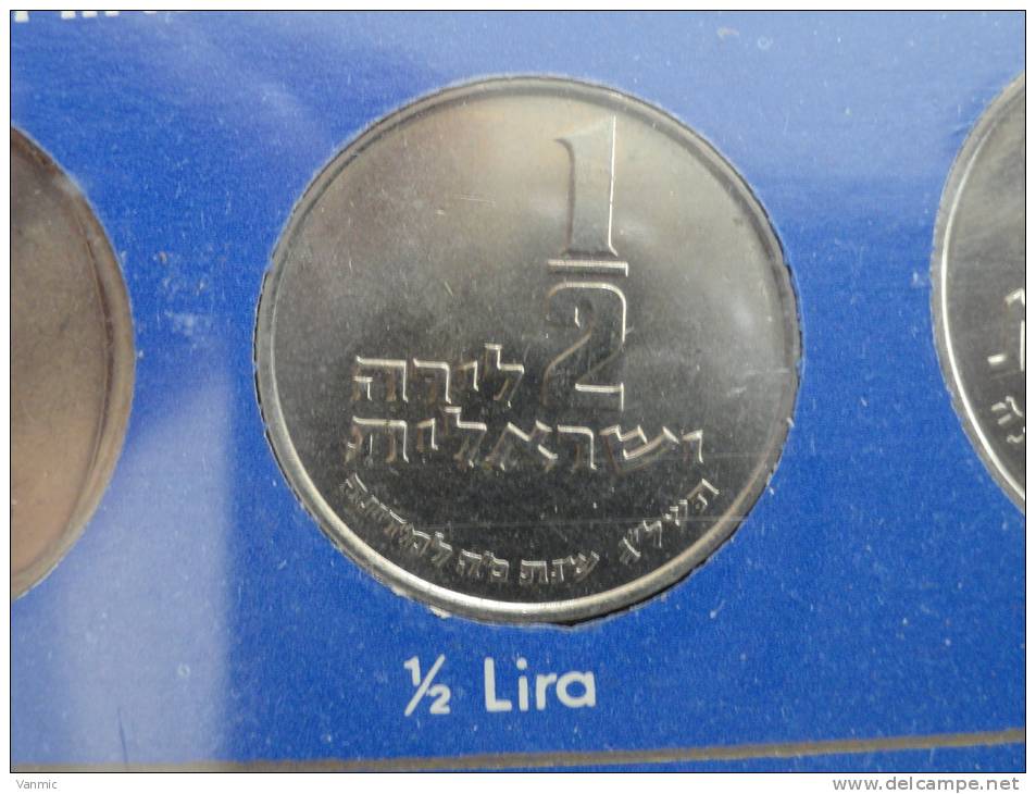 1973 - 1/2 Lire (Lira) - UNC Issue Du Coffret - Israel - Israel