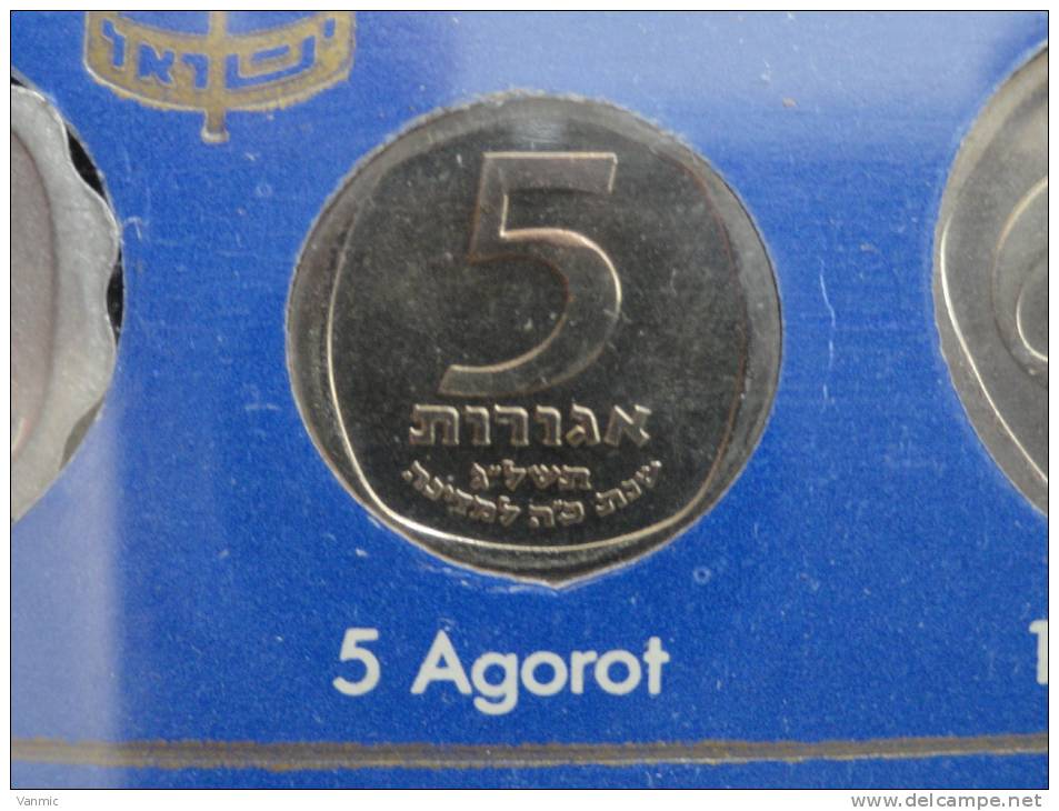 1973 - 5 Agorot - UNC Issue Du Coffret - Israel - Israel