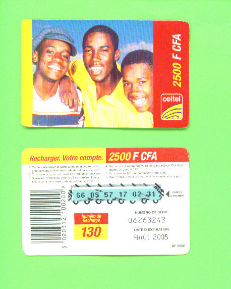 BURKINA FASO - Remote Phonecard As Scan - Burkina Faso