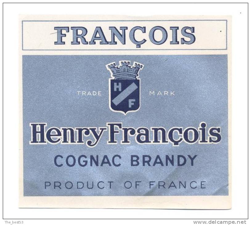 Etiquette De  Cognac Brandy  -  François - Altri & Non Classificati