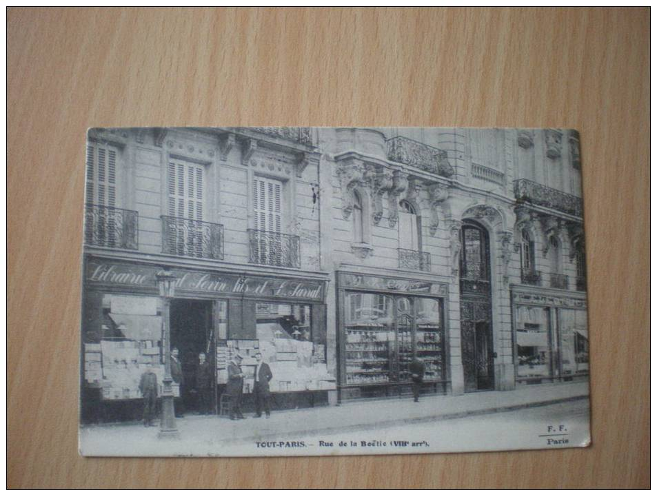 CPA : PARIS -TOUT PARIS - RUE DE LA BGOËTIE - VIII° ARRONDISSEMENT - Otros & Sin Clasificación