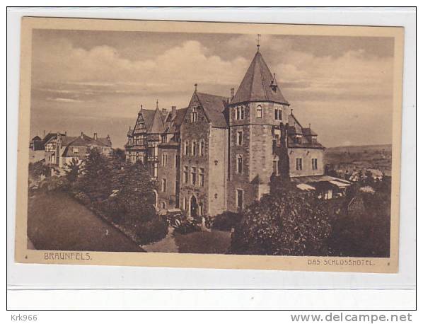 GERMANY BRAUNFELS Nice Postcard - Giessen