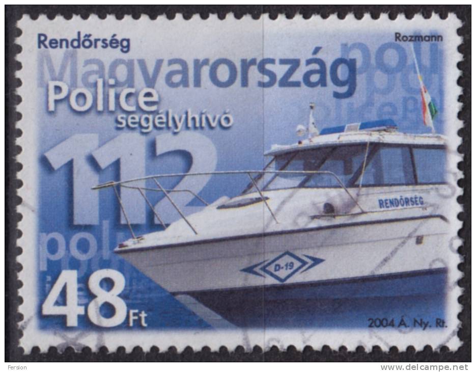 2004 - Hungary - Police Boat - Police - Gendarmerie
