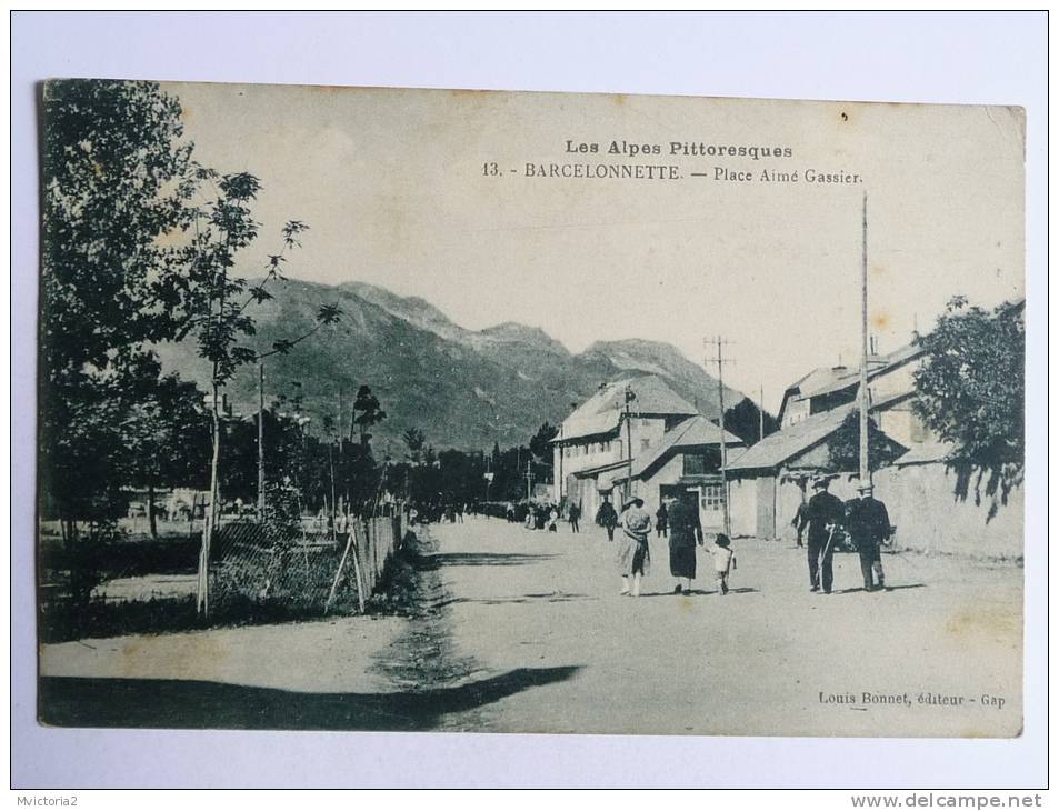 BARCELONNETTE - Place Aimé GASSIER - Barcelonnette