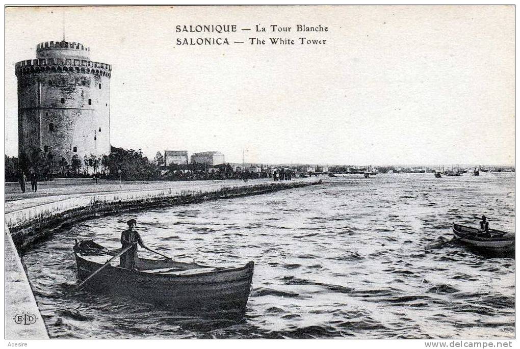 GRECE - GREECE - SALONIQUE - La Tour Blanche, 1905-1915 - Grecia