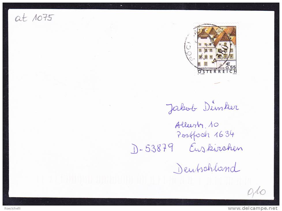 29.11.2007  -  Bedarfsbeleg, Gelaufen Von Pöchlarn Nach Euskirchen / D.  -  Siehe Scan  (at 1075) - Covers & Documents