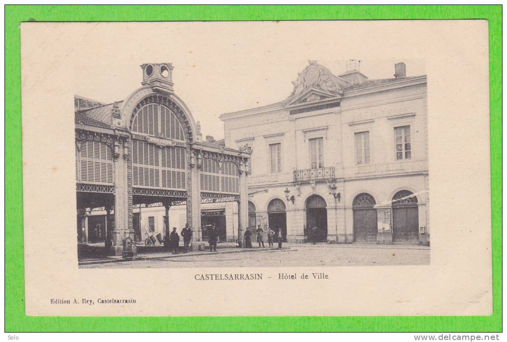 CASTELSARRAZIN - Hôtel De Ville (animé) - Castelsarrasin