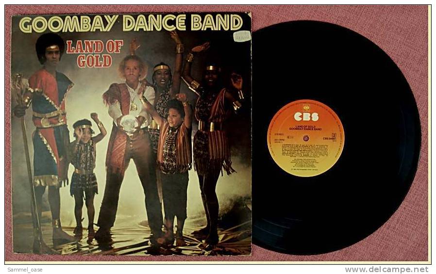 LP  Goombay Dance Band  -  Land Of Gold  ,  12 Titel 1980  ,  CBS Schallplatten GmbH - Disco, Pop