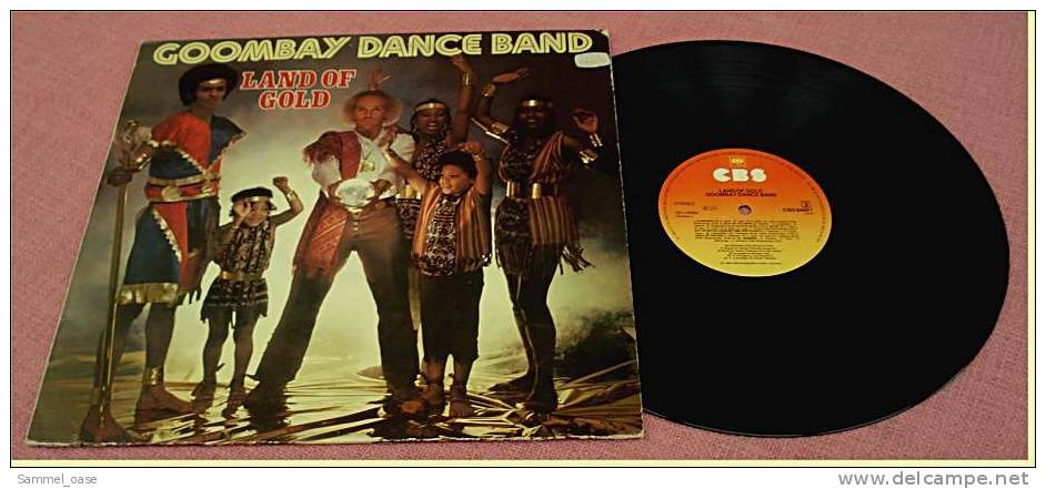 LP  Goombay Dance Band  -  Land Of Gold  ,  12 Titel 1980  ,  CBS Schallplatten GmbH - Disco, Pop