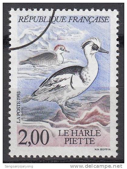 Specimen, France Sc2320 Water Bird, Duck, Harle Piette, Canard - Entenvögel