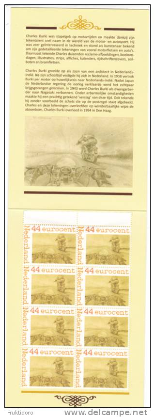 The Netherlands Postzegelboekje Charles Burki Orange ** 2010 - Nuovi