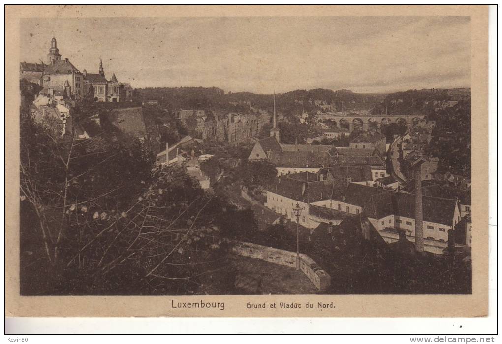 LUXEMBOURG Grund Et Viaduc Du Nord - Remich