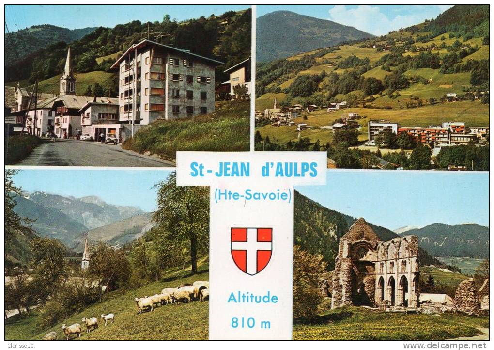 74 CPM Saint Jean D'Aulps Multivues - Saint-Jean-d'Aulps