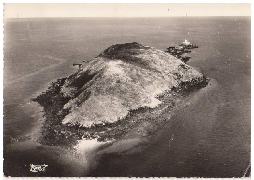 CPSM 22 PLOUEZEC Vue Aérienne Des Iles Les Mez De Goëlo Phare Lighthouse 1957 - Other & Unclassified