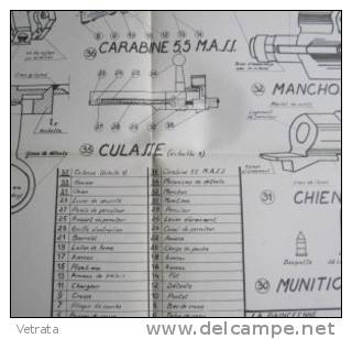 Description De La Carabine 5.5 M.A.S.S. (33x46 Cm) - Altri & Non Classificati