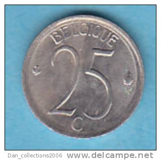 LOT N° 00175 *BAUDOUIN*25 CENTIMES*1968 (FR) - 25 Cent