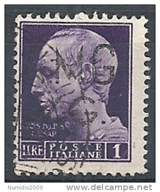 1945-47 TRIESTE AMG VG USATO IMPERIALE 1 LIRA - RR10087-2 - Gebraucht