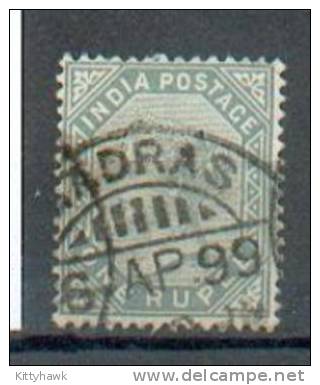 A 73 A - Inde - YT 43 Obli - 1882-1901 Empire