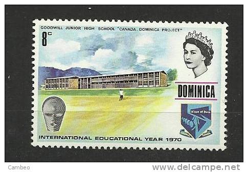 DOMINICA 1970 INTERNATIONAL EDUCATIONAL YEAR  GOOWILL JUNIOR HIGH SCHOOL CANADA DOMINICA PROJET - Dominique (1978-...)