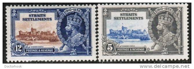 STRAITS SETTLEMENTS   Scott #  213-6*  VF MINT LH - Straits Settlements