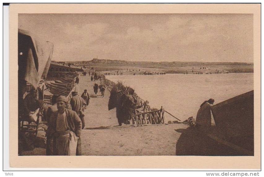 Iraq Mossoul Le Pont De Bateaux Et La Plaine De Ninive - Iraq