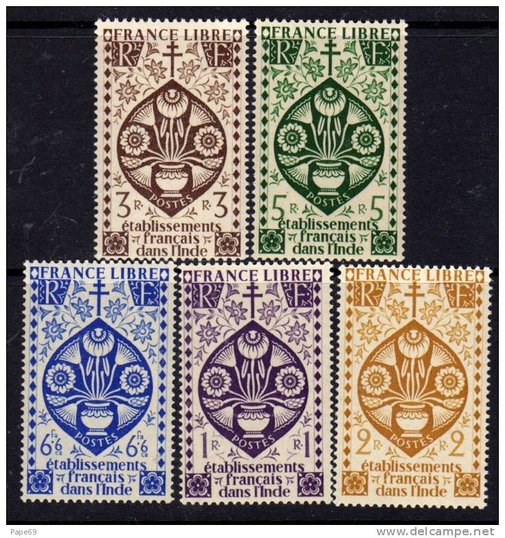 Inde N° 217 / 30 X  Série De Londrs La Série Des 14 Valeurs   Trace De  Charnière Sinon TB - Unused Stamps