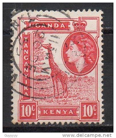 Kenya, Uganda & Tanganyka - 1954/58 - Yvert N° 91 - Kenya, Ouganda & Tanganyika