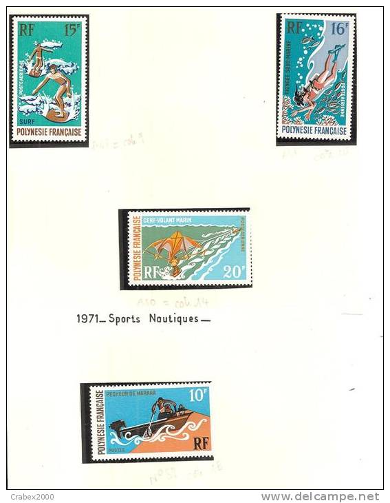 NY/T PA48+PA49+PA50 N°82 1971 - Unused Stamps