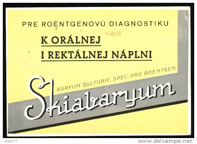 1946 Czechoslovakia Cover. Druggist, Pharmaceutics, Pharmacy. (Zb05121) - Apotheek