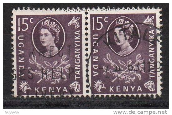Kenya, Uganda & Tanganyka - 1960 - Yvert N° 107 - Kenya, Ouganda & Tanganyika