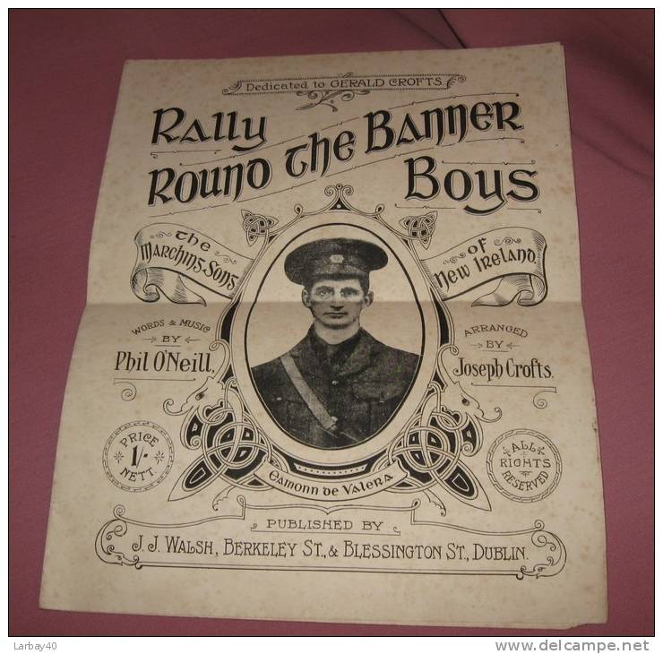 Partition Chanson - Rally Rouno The Banner Boys - Autres & Non Classés