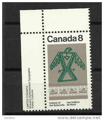 Canada (Scott No. 577  Indiens Subartique   Subartic Indians 1975 - Indianen
