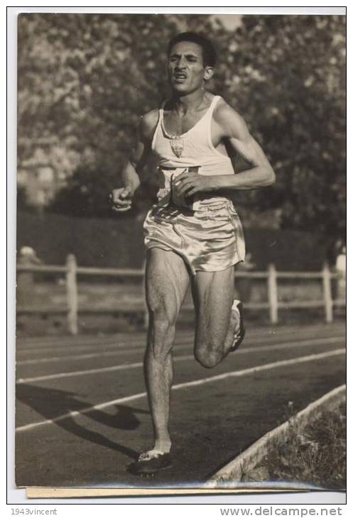 P 640 - PHOTO - CROSS Des Six Nations Remporté Par Mimoun  - GLasgow - 1952 - Voir Description - - Atletica