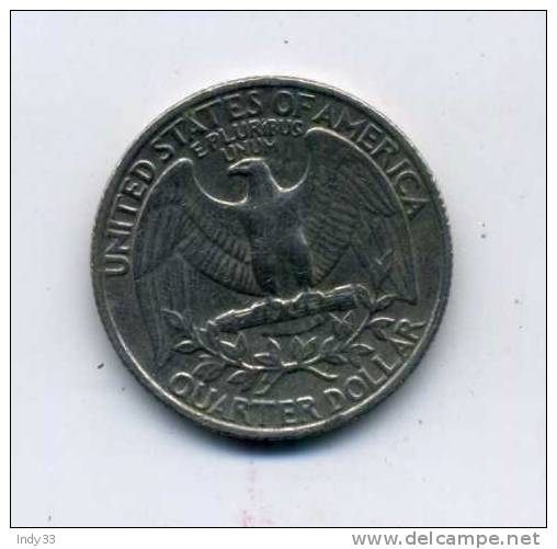 - USA . QUARTER DOLLAR 1982  . - 1932-1998: Washington