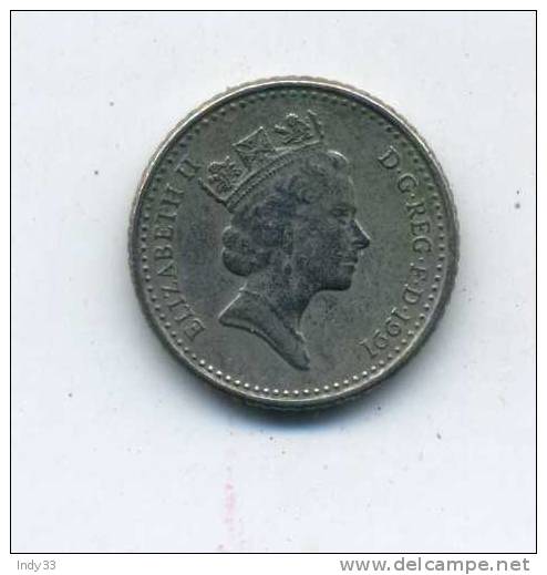 - GRANDE BRETAGNE . 5 NEW P. 1991 . - 5 Pence & 5 New Pence