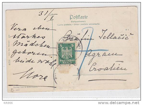 GERMANY BABENHAUSEN  Nice Postcard - Babenhausen